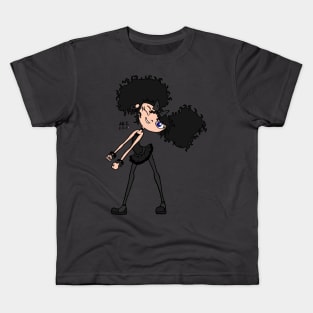 Izzy Black Kids T-Shirt